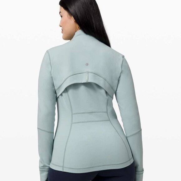 LULULEMON Define Jacket Hazy Jade Size 6 Luon Full Zip Stretch Soft Women’s GUC - Picture 2 of 14